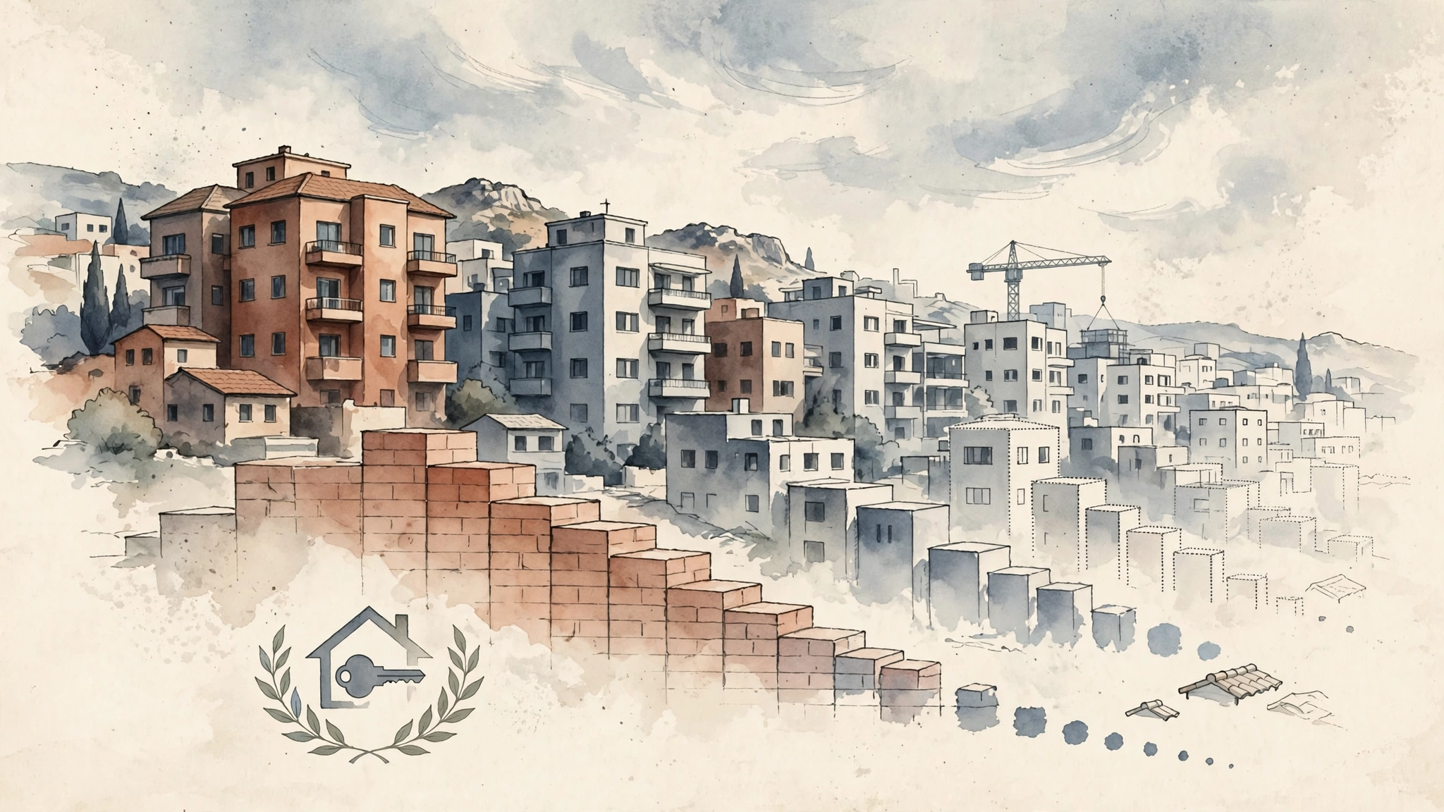 Israel's Real Estate Market Weakens Sharply in July, Driven by Lower Sales