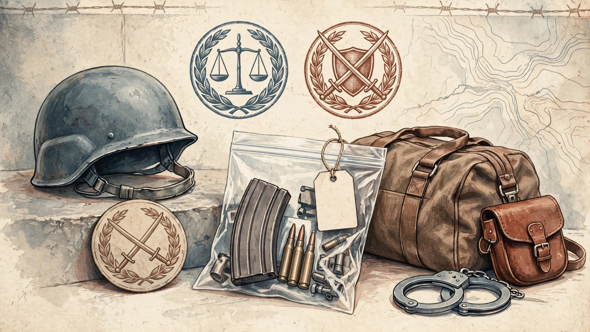 Soldier and Two Civilians Arrested in Military Weapons Trafficking Probe