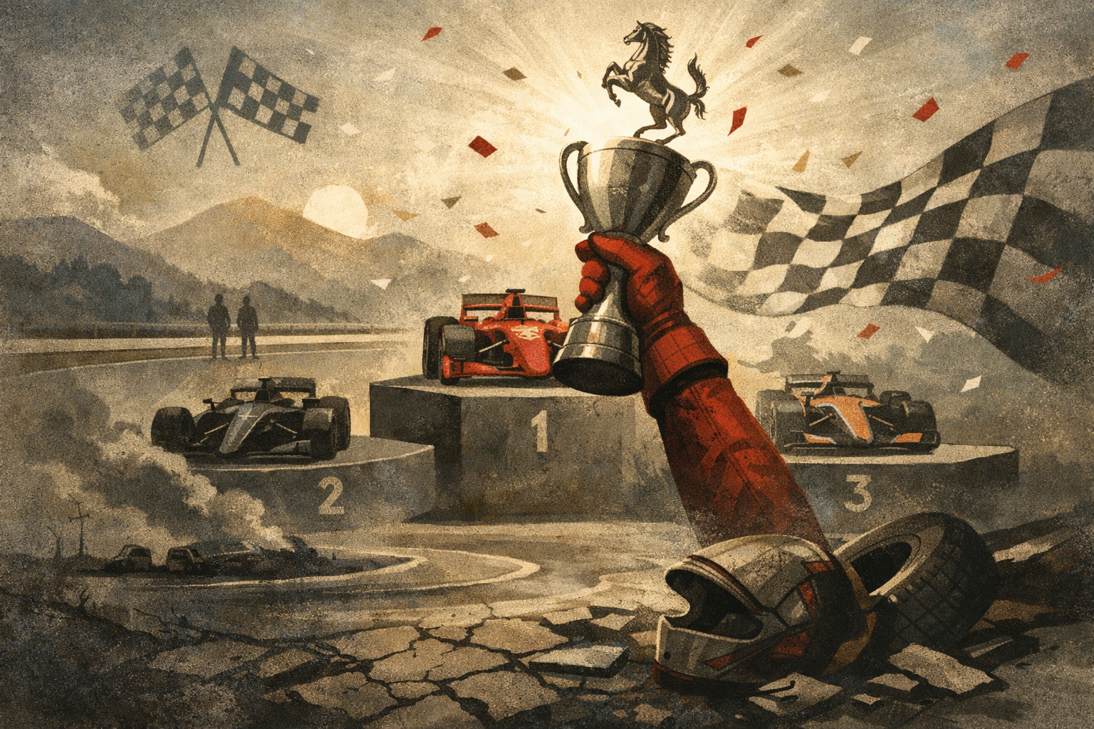 Lewis Hamilton wins in Barcelona for first Ferrari victory